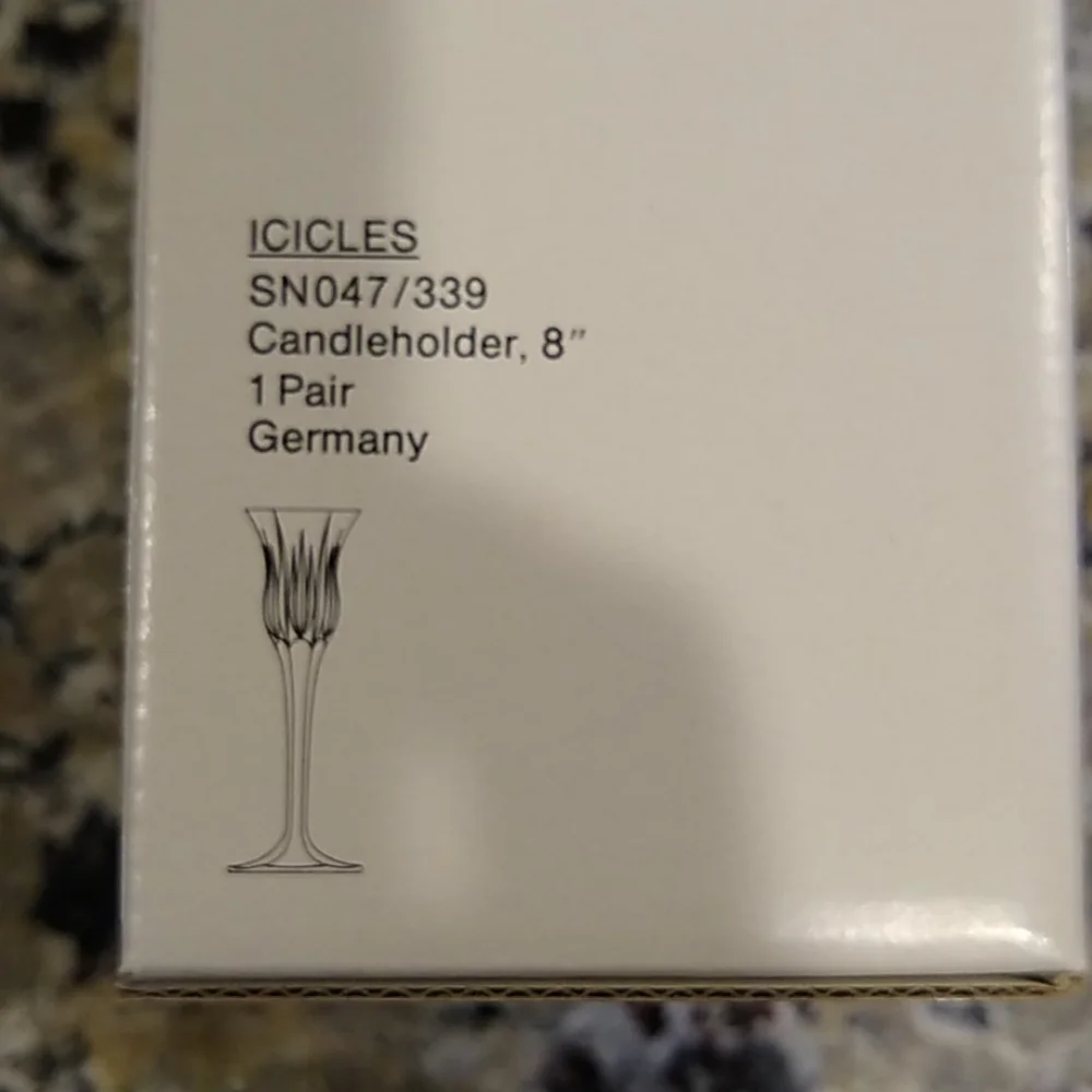MIKASA Candleholders Crystal